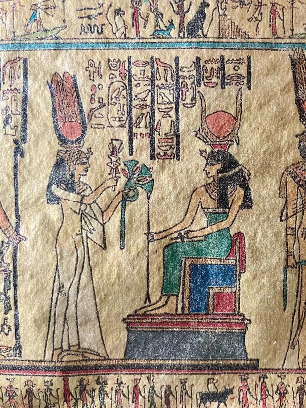 Egyptian Cleopatra Gold Gift Wrap Set